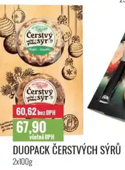 Ratio Duopack čerstvých sýrů nabídka