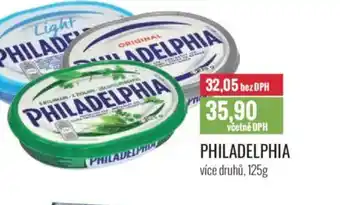 Ratio Philadelphia nabídka