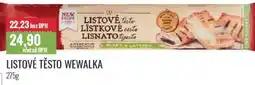 Ratio Listové těsto wewalka nabídka