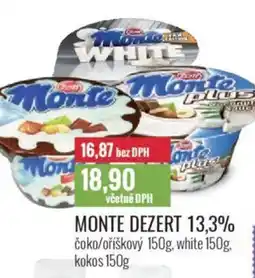 Ratio Zott Monte dezert 13,3% nabídka