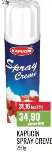 Ratio Kapucín spray creme nabídka
