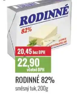 Ratio Rodinné 82% směsný tuk nabídka