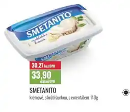 Ratio Smetanito krémové, s krůtí šunkou, s ementálem nabídka