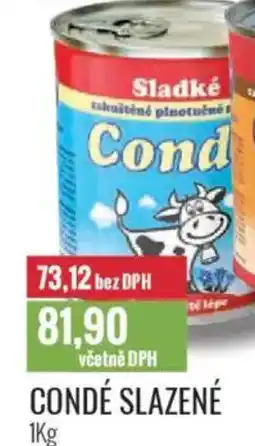 Ratio Condé slazené nabídka