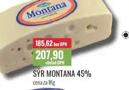 Ratio Sýr montana 45% nabídka