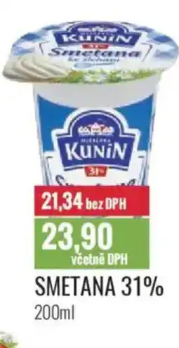 Ratio Smetana 31% nabídka