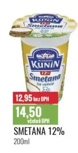 Ratio Smetana 12% nabídka