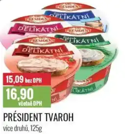 Ratio Président tvaroh nabídka