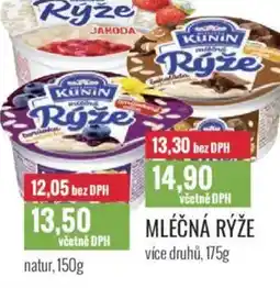 Ratio Mléčná rýže nabídka