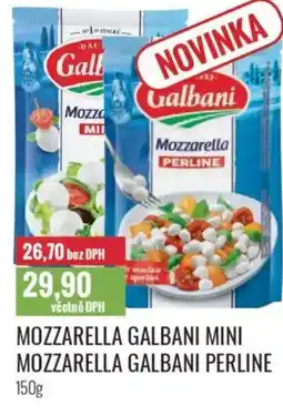 Ratio Mozzarella galbani mini mozzarella galbani perline nabídka