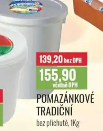 Ratio Pomazánkové tradiční nabídka