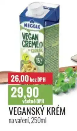 Ratio MEGGLE Veganský krém na vaření nabídka