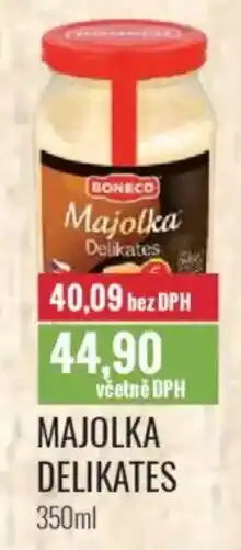 Ratio BONECO Majolka delikates nabídka