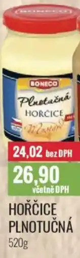 Ratio BONECO Hořčice plnotučná nabídka