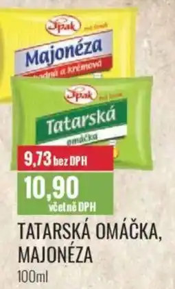 Ratio SPAK Tatarská omáčka. majonéza nabídka