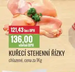 Ratio Kuřecí stehenní řízky chlazené nabídka