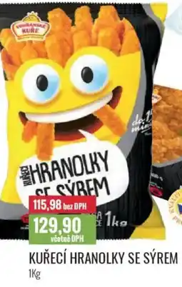 Ratio Kuřecí hranolky se sýrem nabídka