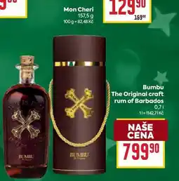 Billa Bumbu The Original craft rum of Barbados 0,7l nabídka