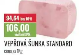 Ratio Vepřová šunka standard nabídka