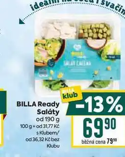 Billa BILLA Ready Saláty od 190 g nabídka