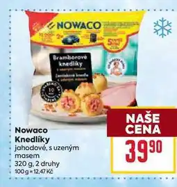 Billa Nowaco Knedlíky jahodové, s uzeným masem 320 g nabídka