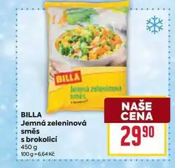 Billa BILLA Jemná zeleninová směs s brokolicí 450 g nabídka