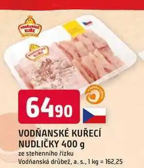 Trefa VODŇANSKÉ KUŘECÍ NUDLIČKY 400 g ze stehenního řízku nabídka