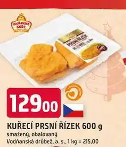 Trefa KUŘECÍ PRSNÍ ŘÍZEK 600 g smažený, obalovaný nabídka