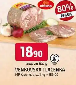 Trefa VENKOVSKÁ TLAČENKA 100g nabídka