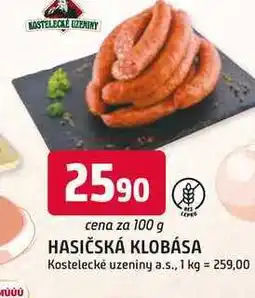 Trefa HASIČSKÁ KLOBÁSA 100g nabídka