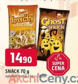 Trefa SNACK 70 g v nabídka