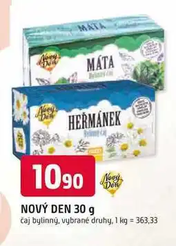 Trefa NOVÝ DEN 30 g čaj bylinný, vybrané druhy nabídka