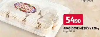 Trefa ARAŠÍDOVÉ MĚSÍČKY 220 g nabídka
