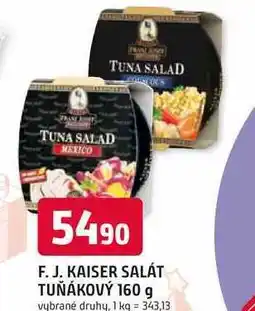 Trefa F. J. KAISER SALÁT TUŇÁKOVÝ 160 nabídka