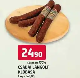 Trefa CSABAI LÁNGOLT KLOBÁSA 100 g nabídka