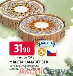 Trefa MADETA KAMADET SÝR 48 % tuku, 100g nabídka