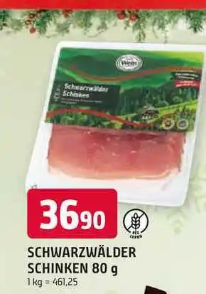 Trefa SCHWARZWÄLDER SCHINKEN 80 g nabídka