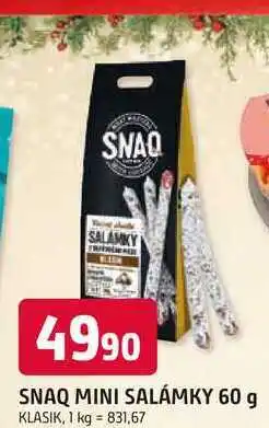Trefa SNAQ MINI SALÁMKY 60 g nabídka