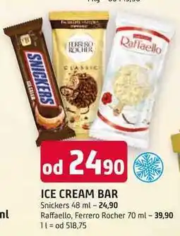 Trefa ICE CREAM BAR Snickers 48 ml nabídka