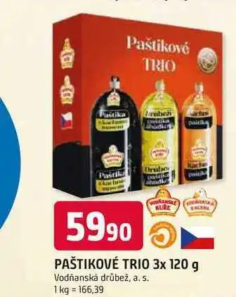 Trefa PAŠTIKOVÉ TRIO 3x 120 g nabídka