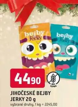 Trefa JIHOČESKÉ BEJBY JERKY 20 g nabídka