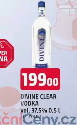 Trefa DIVINE CLEAR VODKA vol. 37,5% 0,5l nabídka