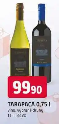 Trefa TARAPACÁ 0,75l nabídka