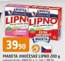 Trefa Madeta Jihočeské Lipno tavený sýr 200g, vybrané druhy nabídka