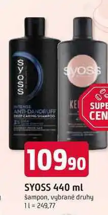 Trefa Syoss Šampon 440ml, vybrané druhy nabídka