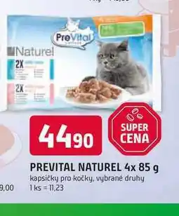 Trefa PREVITAL NATUREL 4x 85 g nabídka