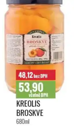 Ratio Kreolis broskve nabídka