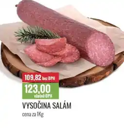 Ratio Vysočina salám nabídka