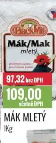 Ratio Mák mletý nabídka