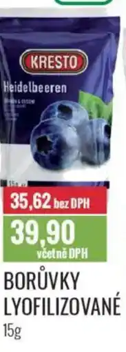 Ratio KRESTO Borůvky lyofilizované nabídka